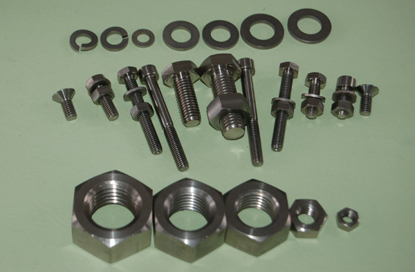 Titanium standard parts